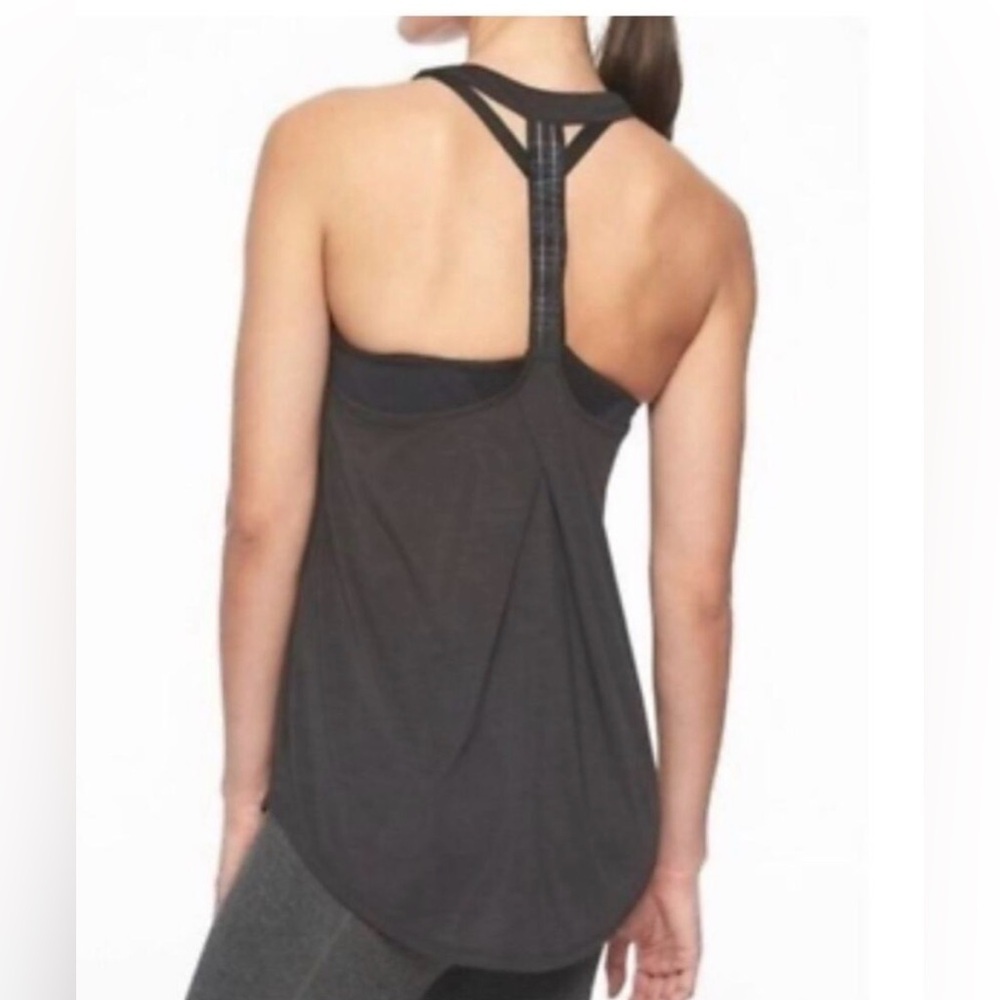 Athleta the Power of the T Women's Black Sleeveless Top - Size Small